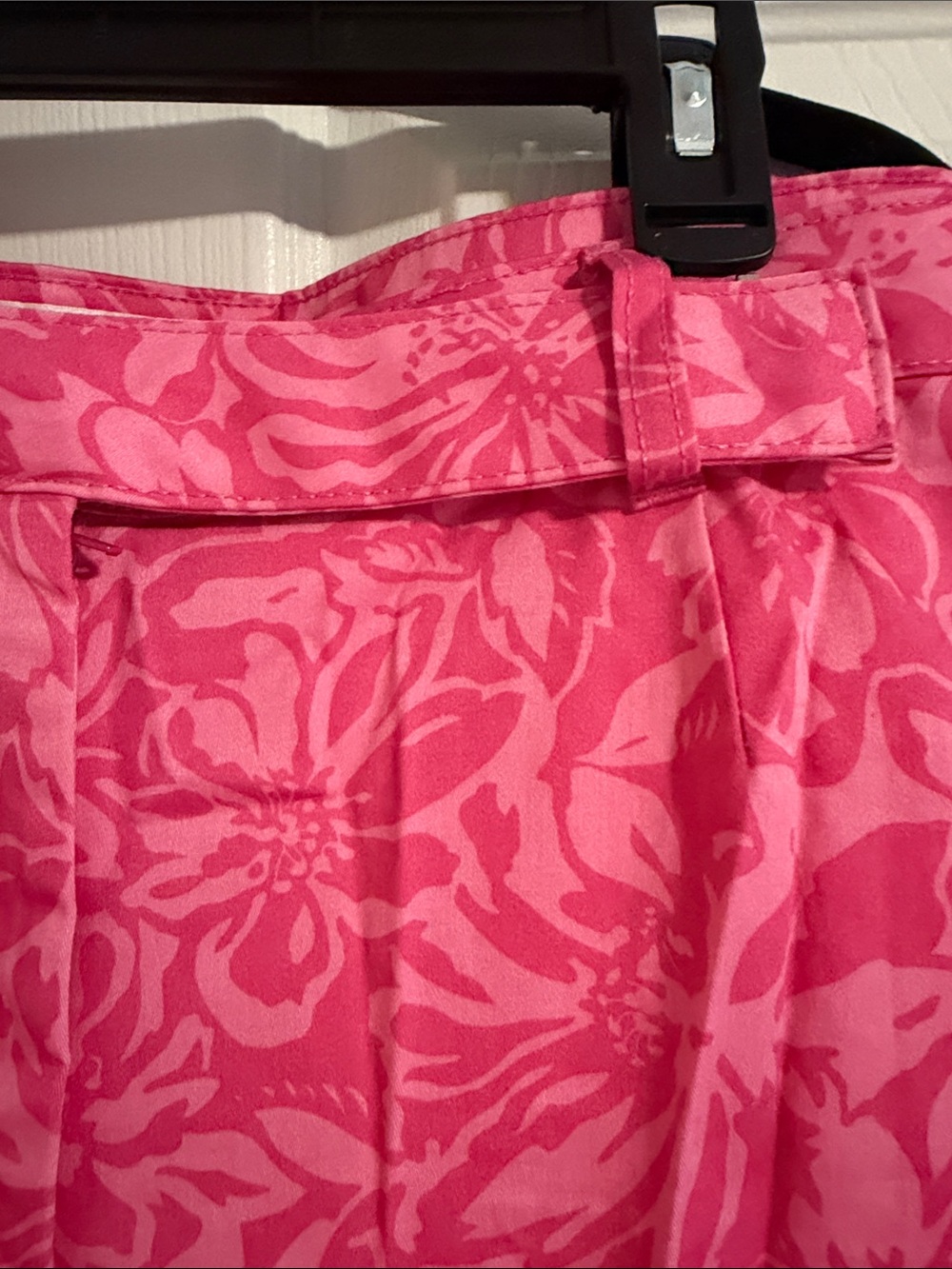 Worthington Pink Patterned Wide-Leg Pants plus size 18w vacation / report wear - Picture 2 of 8